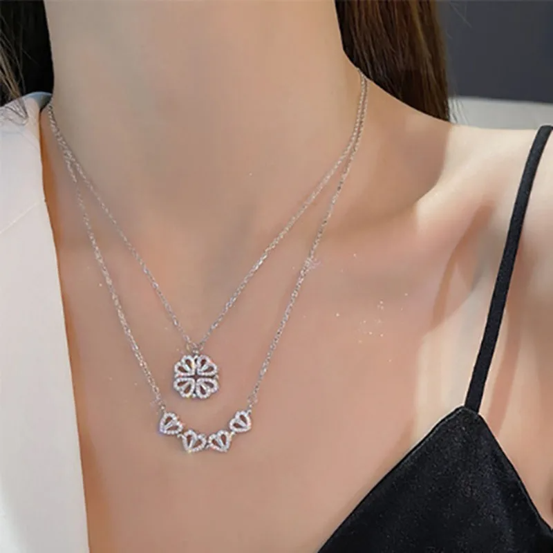 Collier AMOUR ET CHANCE - PROMOTION SPÉCIALE NOUVEL AN 50 % DE RÉDUCTION + Livraison gratuite !