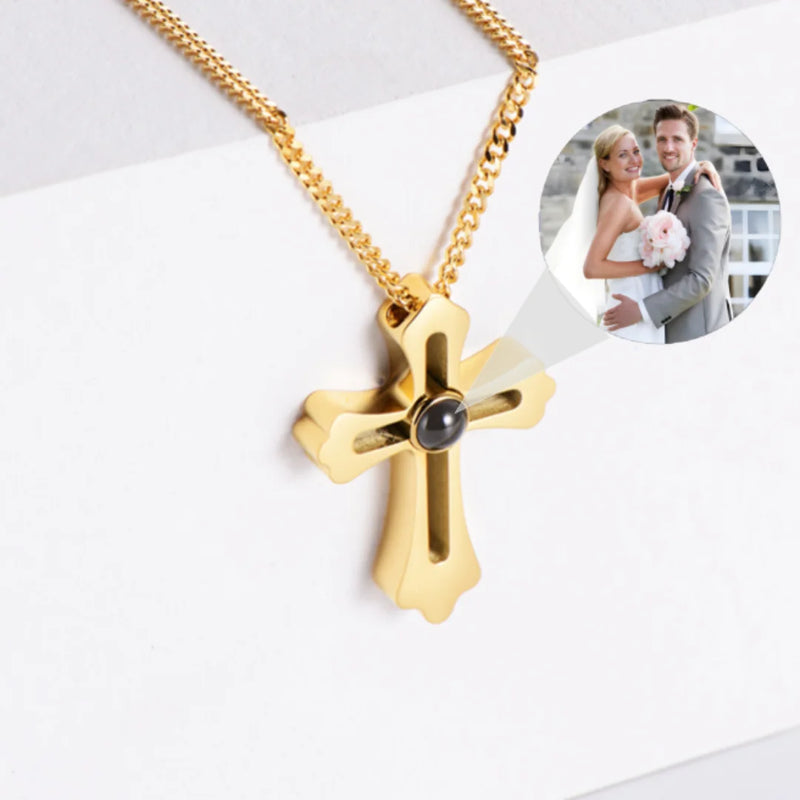 Collier Fête des Pères Personnalisable avec Photo Conçue - Promotion Spéciale 50% DE RÉDUCTION + Livraison Gratuite