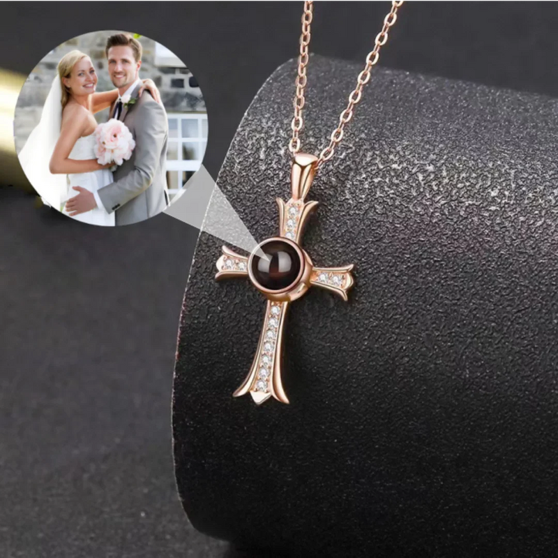 Collier Fête des Pères Personnalisable avec Photo Conçue - Promotion Spéciale 50% DE RÉDUCTION + Livraison Gratuite