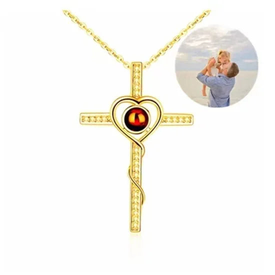 Collier Fête des Pères Personnalisable avec Photo Conçue - Promotion Spéciale 50% DE RÉDUCTION + Livraison Gratuite