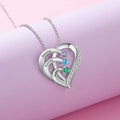 Collier Personnalisable My Love is Eternal - En argent s925 - Avec prénoms gravés au laser